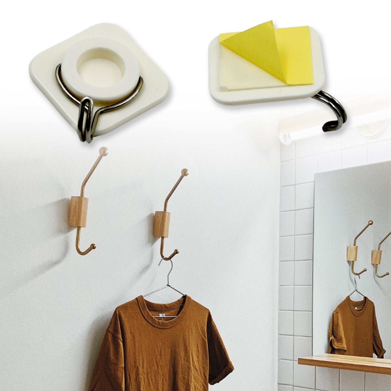Multipurpose Strong Hook Self-Adhesive hooks for wall Heavy Plastic Hook, Sticky Hook Household For Home, Decorative Hooks, Bathroom & All Type Wall Use Hook, Suitable for Bathroom, Kitchen, Office (2 Pc & 4 Pc Set) Multipurpose Strong Hook Self-Adhesive hooks for wall Heavy Plastic Hook, Sticky Hook Household For Home, Decorative Hooks, Bathroom & All Type Wall Use Hook, Suitable for Bathroom, Kitchen, Office (2 Pc & 4 Pc Set)